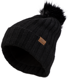 Fly Women'S Snow Pom Beanie Black