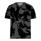 Camo Performance Ss Tee Black/Camo Md
