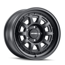 Mayhem 8303 Voyager 17x8.5 / 8x165.1 BP / 0mm Offset / 125.2mm Hub Matte Black Wheel