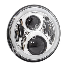 Load image into Gallery viewer, Letric Lighting 7in Led W/Full Halo Chr