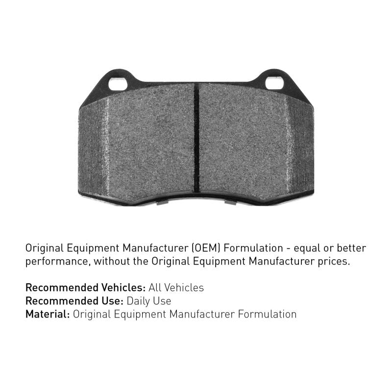 R1 08-21 Subaru WRX Rear R1 Optimum OE Pads & Hardware Kit