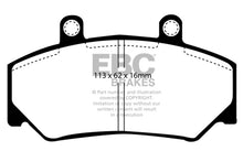 Load image into Gallery viewer, EBC 85-93 Volvo 740 2.1 (Bendix) Ultimax2 Front Brake Pads