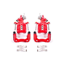 Power Stop 04-08 Acura TSX Rear Red Calipers w/Brackets - Pair