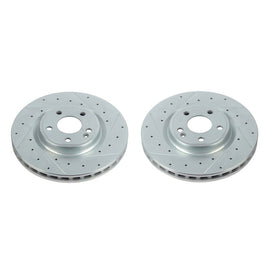 Power Stop 17-19 Infiniti QX30 Front Evolution Drilled & Slotted Rotors - Pair