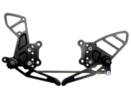 Vortex Racing 01-04 Suzuki GSX-R1000,01-05 GSX-R600,00-05 GSX-R750 Rear Set- Black