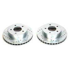 Load image into Gallery viewer, Power Stop 90-02 Chevrolet Astro Front Evolution Drilled &amp; Slotted Rotors - Pair