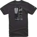 Victory Roots Tee Black Sm
