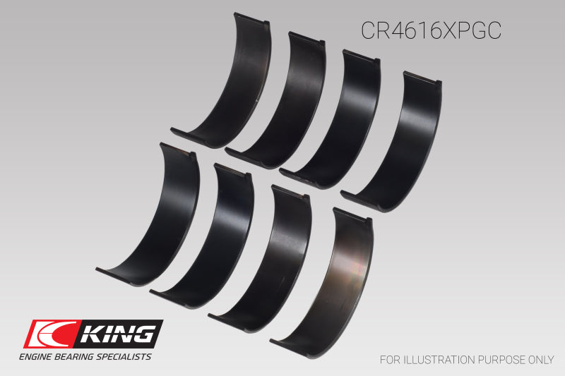 King Subaru Fa20/ Toyota 4U-GSE Connecting Rod Bearing Set - Size +0.05mm
