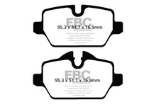 Load image into Gallery viewer, EBC 10+ Mini Countryman 1.6 Cooper Ultimax2 Rear Brake Pads
