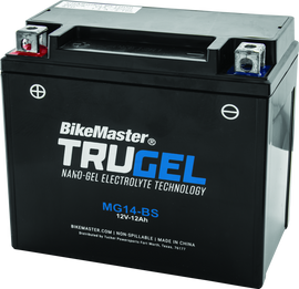 BikeMaster TruGel Battery MG14-BS