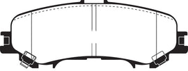 EBC 2016+ Nissan Titan 5.6L Yellowstuff Rear Brake Pads