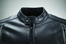 Load image into Gallery viewer, River Road Race Leather Jacket Black - Small
