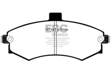 Load image into Gallery viewer, EBC 02-06 Hyundai Elantra 2.0 Ultimax2 Front Brake Pads