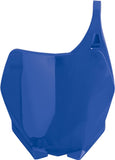 Number Plate Blue
