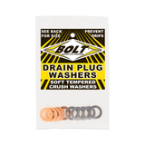 Crush Washers 12x20mm 10/Pk 5 Aluminum & 5 Copper