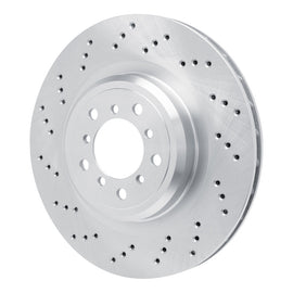 DFC 08-13 BMW M3 Left Front Drilled Brake Rotor