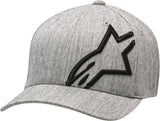 Corp Shift 2 Curved Hat Grey Heather/Black Lg/Xl