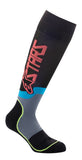 Youth Mx Plus-2 Socks Black/Yellow Fluo/Coral Md/Lg