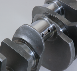Eagle Pontiac 400 Small Block Standard Cast Steel Crankshaft - Internal Balance - Mo-Moto