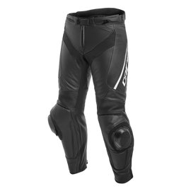 Dainese Delta 3 Perforated Leather Pants Black/White Size - 58