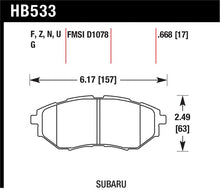 Load image into Gallery viewer, Hawk 05-08 LGT D1078 HP+ Street Front Brake Pads