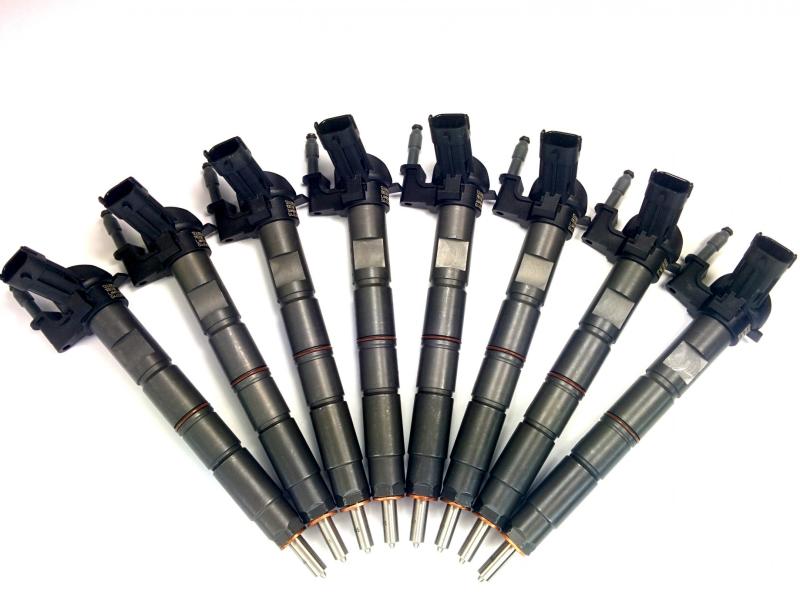DDP 15-19 Ford Powerstroke 6.7L Brand New Injector Set - 50hp (20% Over)