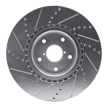 Load image into Gallery viewer, R1 05-20 Subaru WRX Front Right Drilled &amp; Slotted Silver Brake Rotor