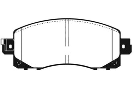 EBC 2018+ Subaru Crosstrek Redstuff Front Brake Pads - Mo-Moto