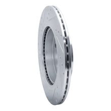 Load image into Gallery viewer, R1 2015-2025 Subaru WRX Rear Right Drilled &amp; Slotted Silver Brake Rotor