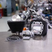 Load image into Gallery viewer, S&amp;S Cycle 86-21 Sportster Models 1250cc Conversion Kit - Wrinkle Black