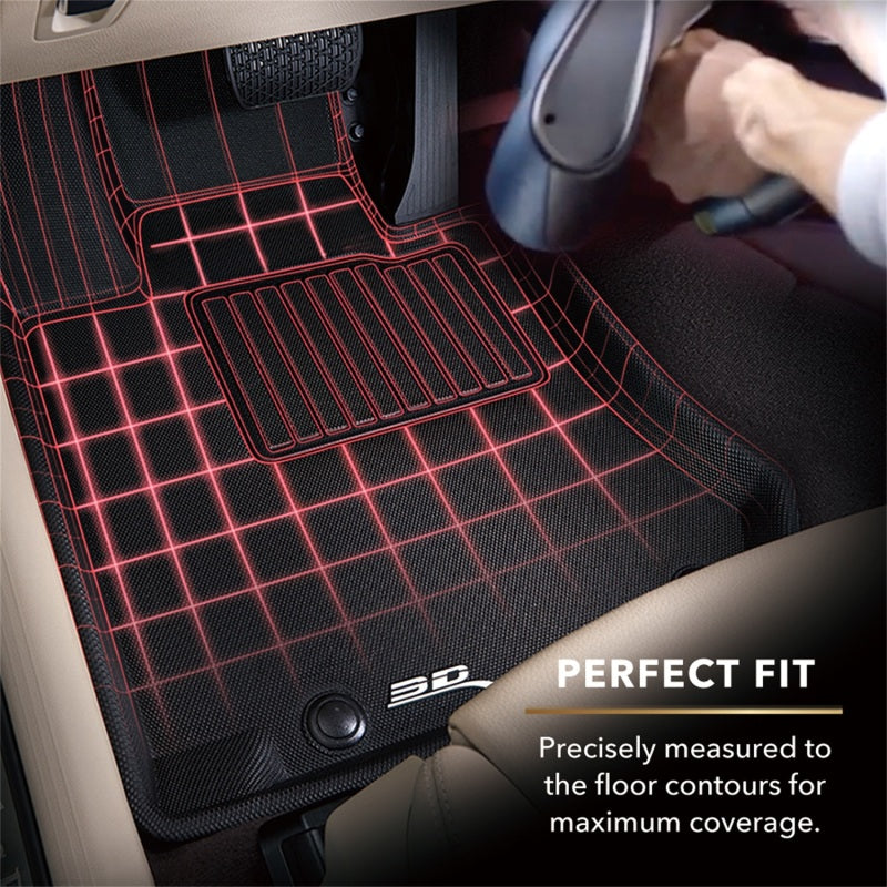 3D MAXpider 06-13 BMW 3 Series Kagu - BLACK
