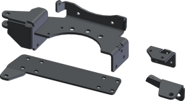 KFI UTV Plow Actuator Bracket Kit for KFI 105635 Tube