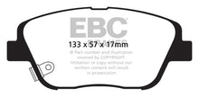 Load image into Gallery viewer, EBC 10-14 Hyundai Sonata 2.0 Turbo Ultimax2 Front Brake Pads