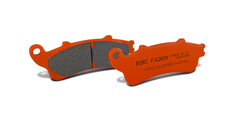 EBC 95-07 Yamaha XV 250 Virago Front Left/Right Semi-Sintered V Brake Pads