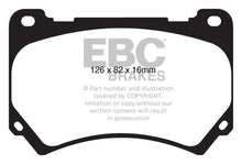 Load image into Gallery viewer, EBC 11+ Hyundai Equus 4.6 Ultimax2 Front Brake Pads