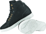 Speed and Strength Mad Dash Leather Shoes Black/White Womens Size - 10