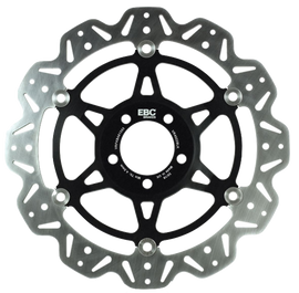 EBC 13-16 Suzuki AN 650 Burgman (w/ABS) Front Left/Right Vee Floating Black Rotor
