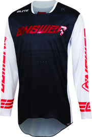 Answer 23 Elite Finale Jersey Black/White/Red - XS