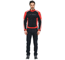Load image into Gallery viewer, Dainese Hydraflux 2 Air D-Dry Jacket Black/Lava Red Size - 50