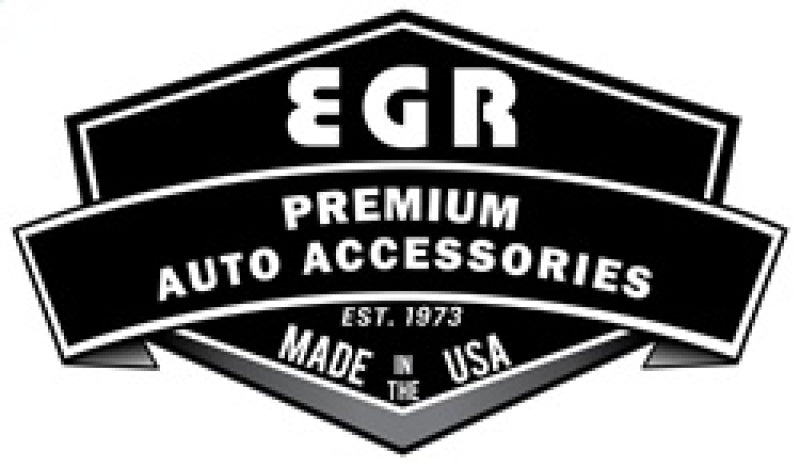 EGR 2019 Dodge Ram 1500 Crew Cab SlimLine In-Channel Window Visors Set of 4 - Dark Smoke - Mo-Moto