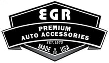 Load image into Gallery viewer, EGR 2019 Dodge Ram 1500 Crew Cab SlimLine In-Channel Window Visors Set of 4 - Dark Smoke - Mo-Moto