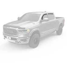 Load image into Gallery viewer, EGR 2019 Dodge Ram 1500 Crew Cab SlimLine In-Channel Window Visors Set of 4 - Dark Smoke - Mo-Moto