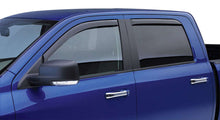 Load image into Gallery viewer, EGR 2019 Dodge Ram 1500 Crew Cab SlimLine In-Channel Window Visors Set of 4 - Dark Smoke - Mo-Moto