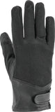 Kuryakyn Leather By River Road Pecos Leather Mesh Gloves Black - Large