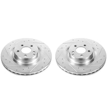 Load image into Gallery viewer, Power Stop 09-14 Mercedes-Benz CL550 Front Evolution Drilled &amp; Slotted Rotors - Pair