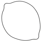 Vertex Pistons 96-08 RM 250 Clutch Cover Gasket - Outer
