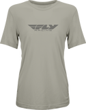 Women'S Fly Origin Corp Tee Stone Heather Xl
