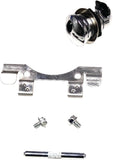 Push Button Fuel Door Chrome