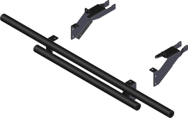 KFI 22+ Polaris Ranger 570 SP Crew Double Tube Rear Bumper
