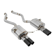 Load image into Gallery viewer, Dinan 08-13 BMW M3 (E92/E93) Free Flow Axleback Exhaust System - Black Tips